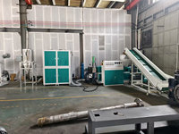 Machine de granulation de plastique recyclé, refroidissement par air, machine de pelletisation de film PE PP SJ-90