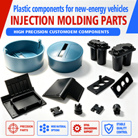 Support de capteur automobile OEM, boîtier en plastique moulé par injection PA66 GF, fabricant de pièces personnalisées, service d'usine