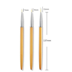 Juego de Tres Bolígrafos para Decoración de Uñas, Personalizables, para Líneas, Puntos, Flores y Dibujos - Product Image 4