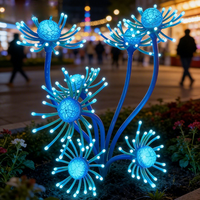 Lumière LED d'extérieur en forme d'arbre de chrysanthème, pour aménagement paysager de parcs, étanche, décoration d'ambiance, série Avatar, IP65