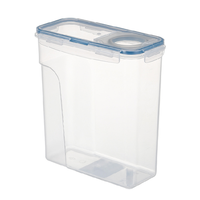 Nouvelle boîte de rangement en plastique pour la cuisine, boîte de rangement en plastique transparente portable, contenants de stockage hermétiques en PP pour les collations, les noix