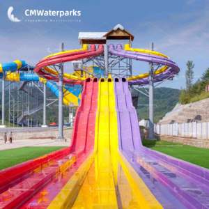Glissières d'eau de fibre de verre d'<span class=keywords><strong>aquapark</strong></span> de courbe de poulpe de <span class=keywords><strong>prix</strong></span> usine pour l'adulte de glissière d'eau de FRP - Product Image 2