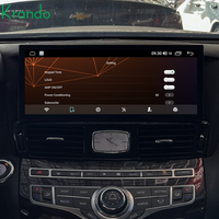 Autoradio multimédia Android Carplay Krando 12,3 pouces pour Infiniti Q70L M25 M35 2013-2019, unité centrale GPS multimédia pour voiture, BT DSP