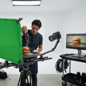 แท่นหมุนมอเตอร์ไฟฟ้า RAUBAY 360 องศา (รุ่นโปร) สำหรับถ่ายวิดีโอเชิงพาณิชย์, สแกน 3 มิติ, ถ่ายภาพแบบไทม์แลปส์-360SP - Product Image 5