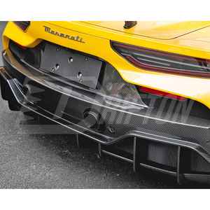 Difusor Trasero Agresivo de Fibra de Carbono Seca para Maserati MC20 - Product Image 5
