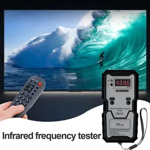 Probador de Control remoto para coche, rango de frecuencia IR infrarroja, 10-1000MHZ, probador de frecuencia de llave