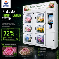 Winnsen - Expendedor Inteligente de Flores Refrigerado y Humidificado para Grandes Ramos en Centros Comerciales
