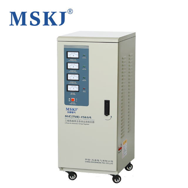 Three Phase Servo Type 380V 400V Automatic Voltage Regulator 10KVA 15KVA 20KVA 30KVA 40KVA AVR 3 Phase Voltage Stabilizer