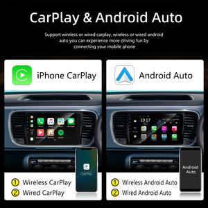 TS7 2+32GB 9 pouces Lecteurs universels pour voiture Écran <span class=keywords><strong>tactile</strong></span> IPS Autoradio Stéréo Lecteur de musique pour voiture - Product Image 4