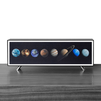 Lampe de chevet LED moderne rechargeable à commande tactile, lampe de table en aluminium pour chambre à coucher, éclairage d'ambiance décoratif