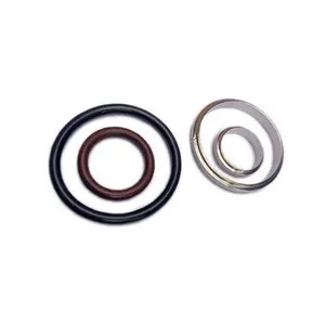 China Supplier KF ISO SS304 Aluminum Screened Centering Rings with O-Rings and Spacers