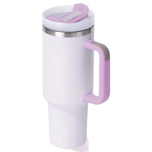 Stanley 40oz Stainless Steel Tumbler With Handle Insulated Travel Mug For Car Home Office Outdoor Use - Product Image 4