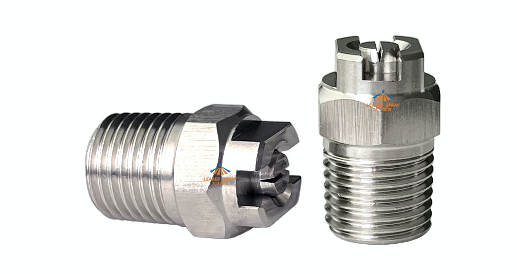 Leader Spray 632 Stainless steel flat fan jet insert core 1/4 inch 110 degree high pressure car train washing cleaning nozzle