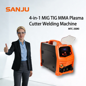 Nuevo Soldador Inversor Portátil Corotc de Alta Calidad 220V Monofásico Cuatro en Uno <span class=keywords><strong>MIG</strong></span>/MMA/TIG/CUT para Acero al Carbono/Acero Inoxidable - Product Image 6
