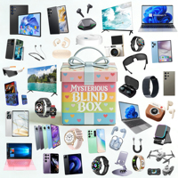 Coffret Mystère Électronique 3C pour Noël : Smartphone, Montre Connectée, Tablette, Ordinateur Portable – Boîte Surprise Avancée et Aléatoire