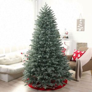 Sapin de Noël et de Nouvel An artificiel, entièrement en PE, écologique, haute simulation, pour intérieur et extérieur, décoration de luxe pour la maison et les fêtes - Product Image 1