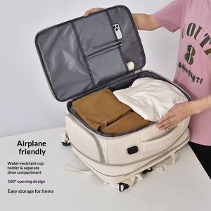 กระเป๋าเป้สะพายหลังอเนกประสงค์สำหรับวัยรุ่น นักศึกษามหาวิทยาลัย ป้องกันการโจรกรรม <span class=keywords><strong>ได้</strong></span>รับการรับรองสำหรับขึ้นเครื่องบิน ใช้ได้ทั้งแบบถือและสะพายไหล่ - Product Image 3