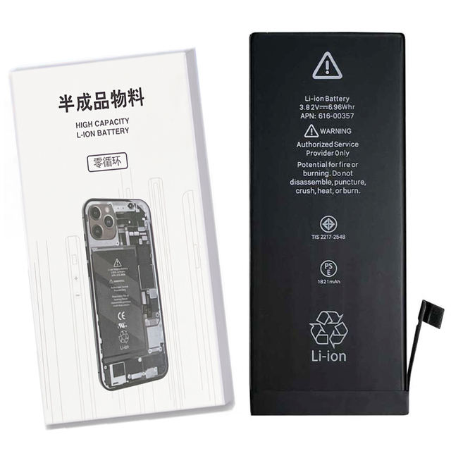 100% Brand New Replacement Batteries 2227mAh Mah for Iphone 6 IPhone7 IPhone8 8 8plus IPhoneX Li-Ion Mobile Phone Battery