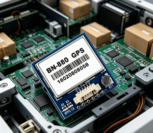 Module <span class=keywords><strong>GPS</strong></span>/GLONASS <span class=keywords><strong>BN</strong></span>-<span class=keywords><strong>880</strong></span> haute précision avec boussole pour drones et systèmes de navigation - Product Image 3