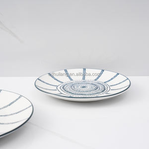 2025 <span class=keywords><strong>porcelaine</strong></span> de chine vente chaude dîner ensemble assiette à soupe dîner assiette à déjeuner pour cadeau de fête - Product Image 5