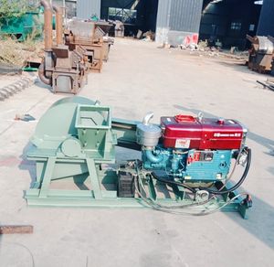 Broyeur de souches et déchiqueteur de bois avec moteur et moteur à essence, haute efficacité, puissance de 7500 W, capacité de 500 à 800 kg/h - Product Image 6