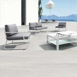 Set Divano da <span class=keywords><strong>Esterno</strong></span> Moderno in Rattan <span class=keywords><strong>per</strong></span> Hotel, Resort e Ville - Mobili da Giardino e Patio in Alluminio - Il Più Venduto - Product Image 2