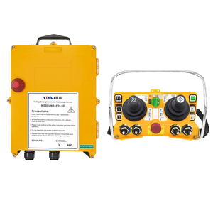 1 Transmitter + 1 Receiver F24-60 Crane 220/380V Plastic Anti-Shock 4-Button Original Wireless Industrial <strong>Remote</strong> <strong>Controller</strong> for - Product Image 2