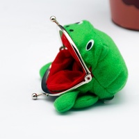 Cosplay Anime Grenouille Porte-Monnaie Mignon Pochette Portefeuille Petit Sac D'argent A-073