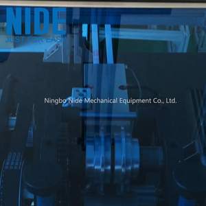 Otomatis Skala Kecil Folder Inserter Wedge Membentuk dan Memotong Mesin dengan Kepala Ganda - Product Image 4