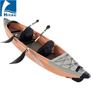 En gros pas cher kayak de pêche unique assis sur le dessus kayak de pêche <span class=keywords><strong>kyak</strong></span> pvc kayak gonflable avec prix d'usine - Product Image 1