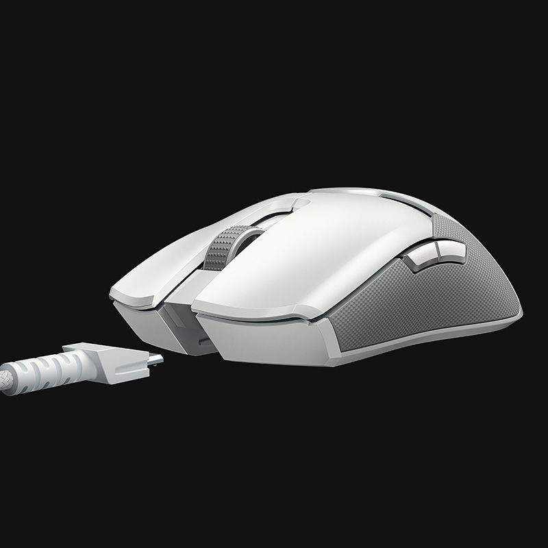 Razer VIPER ULTIMATE ワイヤレスマウス ホワイト New Razer Viper Ultimate Lightest Wireless Gaming Mouse RGB
