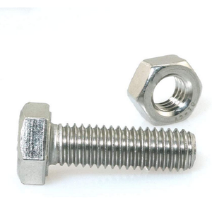 Vis hexagonale, acier au carbone de classe 8.8, zinguée, à filetage partiel, M10‑1.5 x 80 mm pour machines de construction - Product Image 3