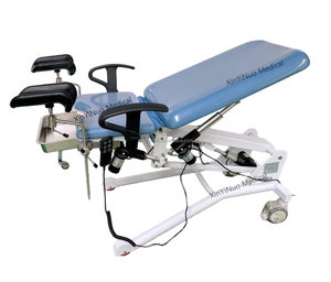 Chaise d'examen <span class=keywords><strong>gyn</strong></span>écologique électrique de clinique Lits <span class=keywords><strong>gyn</strong></span>écologiques de couleur rose Moteurs 2 avec roues Lit d'examen <span class=keywords><strong>gyn</strong></span>écologique - Product Image 1