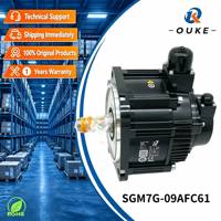 Nouveau moteur servo électrique AC Yaskawa SGM7G-09AFC61 SGM7G-13AFA6C SGM7G-05APK-YR2 SGM7G-44APK-YR2 Moteur servo Yaskawa