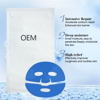 Masque Visage Hydrogel au Collagène et Peptides de Cuivre GHK-Cu Bio Coréen, Hydratant, Raffermissant, Éclaircissant, Végétalien, Marque Privée OEM, Vente en Gros