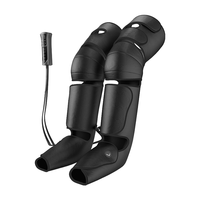 Masseur de jambes électrique transfrontalier chauffant, compresse chaude pour mollets, vibration, airbag, ondes d'air en trois sections, amincissant, filaire