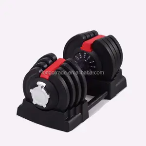 New Type Smart Dumbbell Body Building Free Weights Selective Training Gym Adjustable Dumbbell From 3Kg Up To 32Kg For Quick Lock