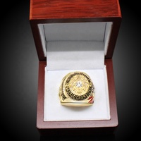 Ventes chaudes Bague de championnat des Yankees de New York de 1958 Haute qualité Bague de sport de baseball pour hommes Bague en alliage plaqué or tendance
