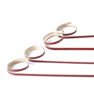 Fábrica al por mayor rojo 5,91 pulgadas anillo de dedo cuerda bastón de caramelo palos cóctel fiesta palos fruta decoración palos de bambú - Product Image 3