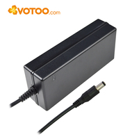 Adaptador de Corriente CA a CC de Escritorio, Fuente de Alimentación de 5V 6V 9V 12V 24V 1A 2A 3A 4A 5A, Cable de 1m, Certificaciones DOE VI CE FCC, para LED Industrial, Laptop, OEM