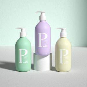 Bán buôn 500ml nhựa chai dầu gội đầu kích thước mỹ phẩm Lotion dầu gội bao bì chai - Product Image 6