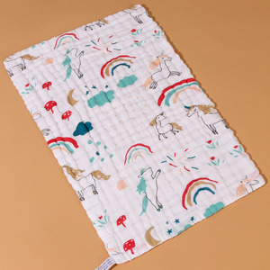 Asciugamani per Neonati all'Ingrosso, Panni in Puro Cotone a 6 Strati, Motivi Cartoon, Classe A, Morbidi e Assorbenti - Product Image 5