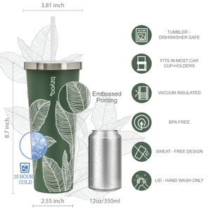Venta al por mayor personalizado 24Oz BPA libre vaso de acero inoxidable portátil aislado viaje taza de café vaso - Product Image 2