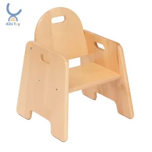XIHA गर्म बिक्री लकड़ी डेकेयर बेबी बालवाड़ी स्कूल डेस्क फर्नीचर सेट बच्चों नर्सरी अध्ययन मेज और कुर्सी
