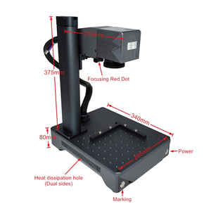 Máquina de Marcado Láser de Fibra de Escritorio Super Mini LYBGA 20W 30W para Grabado de Metal, PVC, Plástico y Acero Inoxidable - Product Image 3