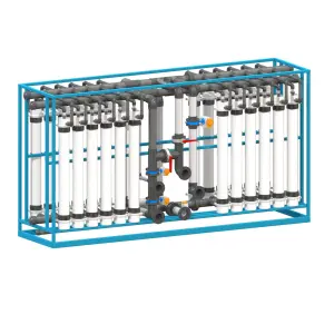 JF high flux hollow fiber outside in dead end flow uf membrane 8" ultrafiltration mbr 4040