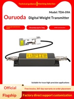 Amplificateur de pesage numérique haute précision Ouluda TDA-09A, transmetteur de poids 1 entrée/1 sortie, capteur de micro-force en alliage d'aluminium