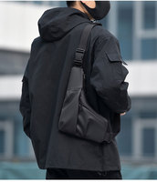 2025 Neue Herren-Brusttasche Einzels ch ulter Wasserdichte Umhängetasche Leichte Business Casual Große Kapazität