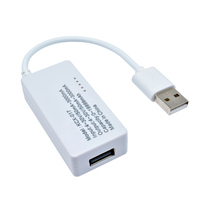 Medidor de Capacidad de Carga LCD USB, Voltímetro/Amperímetro, Multímetro, Prueba la Velocidad de Carga de Cables y Baterías, Nuevo
