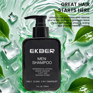 Shampooing personnalisé sans sulfate pour hôtel de voyage contrôle de l'huile rafraîchissante 2-en-1 shampooing antipelliculaire pour hommes vente en gros - Product Image 4